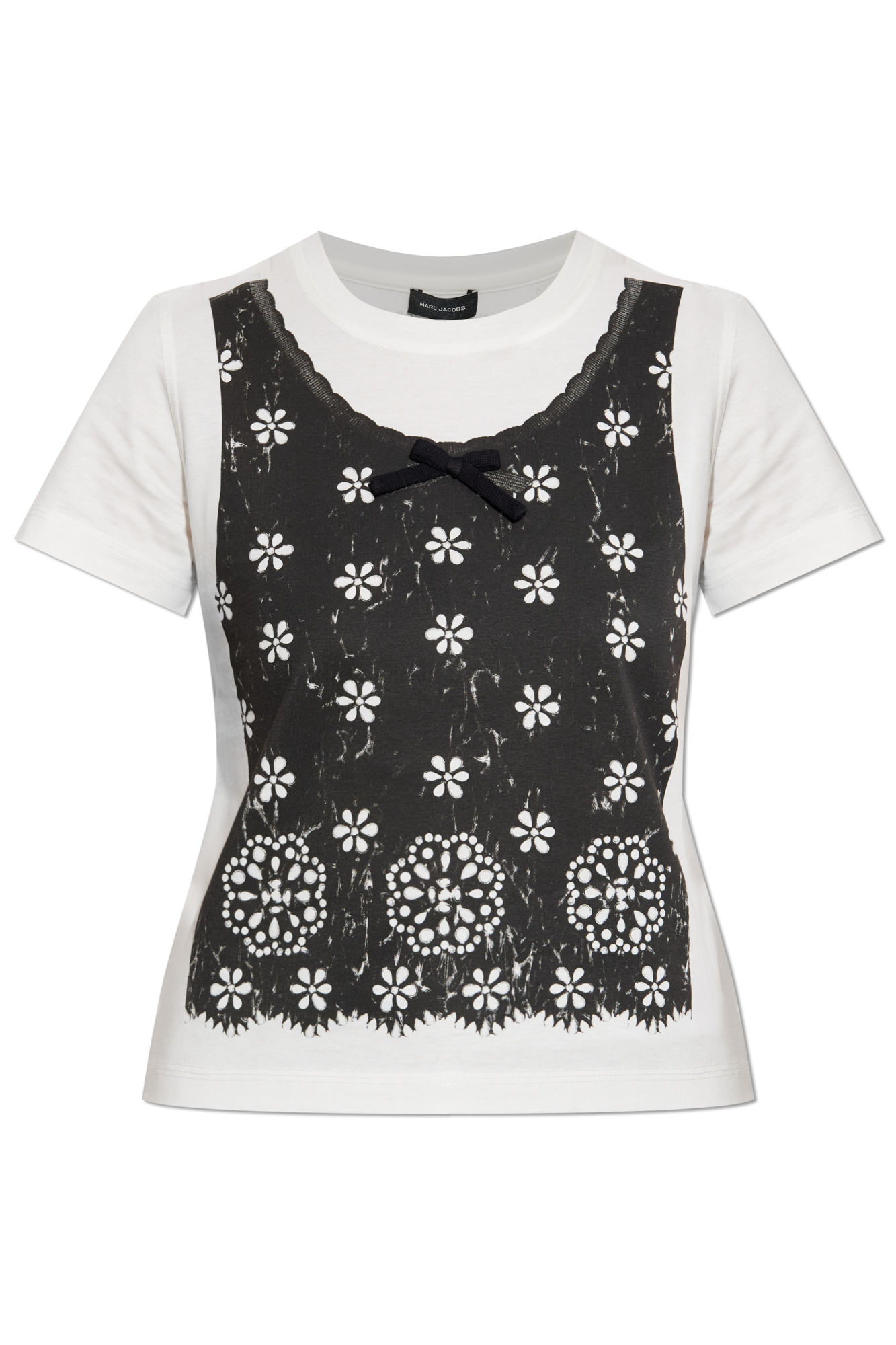Marc Jacobs フラホックスTシャツ 2S5RTP050C210 100 White T-shirt with print Marc Jacobs - Vitkac Australia